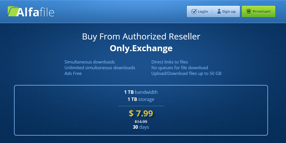 AlfaFile 30 Days Premium key